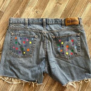 Hand painted shorts